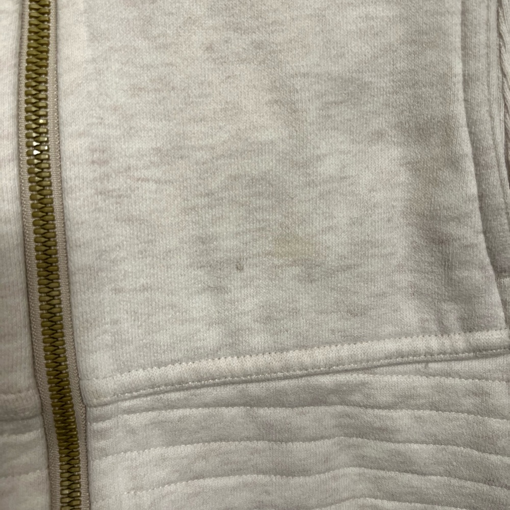 Lululemon Radiant Jacket Heathered Oatmeal - Size 6 - Picture 11 of 12